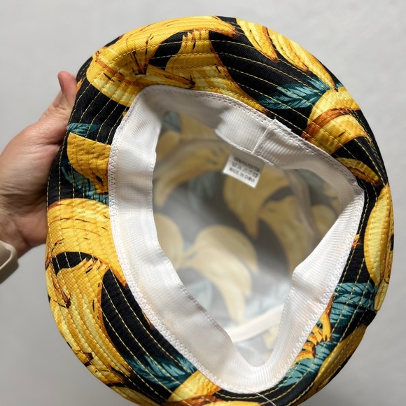 Joylife banana print bucket hat one size unisex - Picture 3 of 6